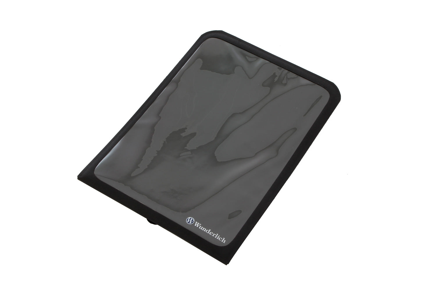 Black tablet case with WonderTech logo on a white background