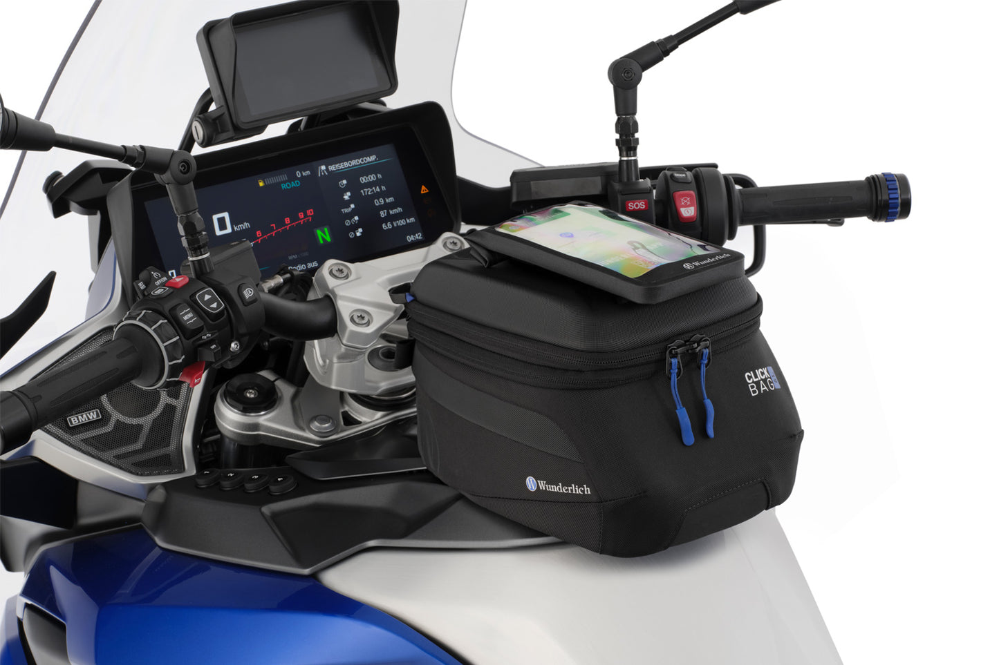 Wunderlich Tank Ring for CLICK BAG Tank Bag – R 1300 RT - black