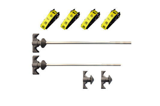 AXfix 2.0 Kit 1 bike tie down system