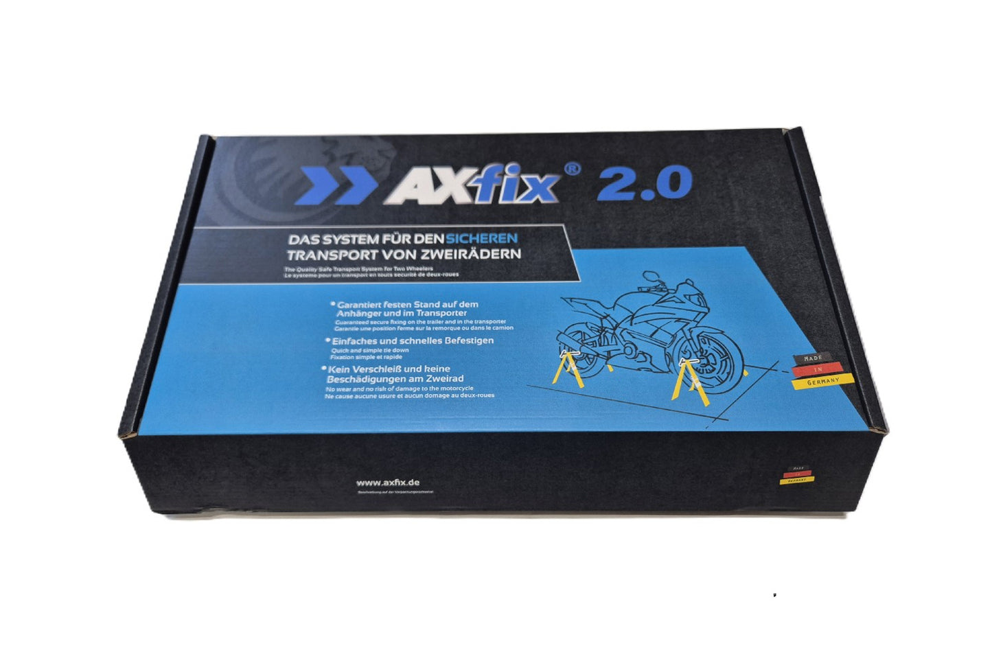 AXfix 2.0 Kit 1 bike tie down system