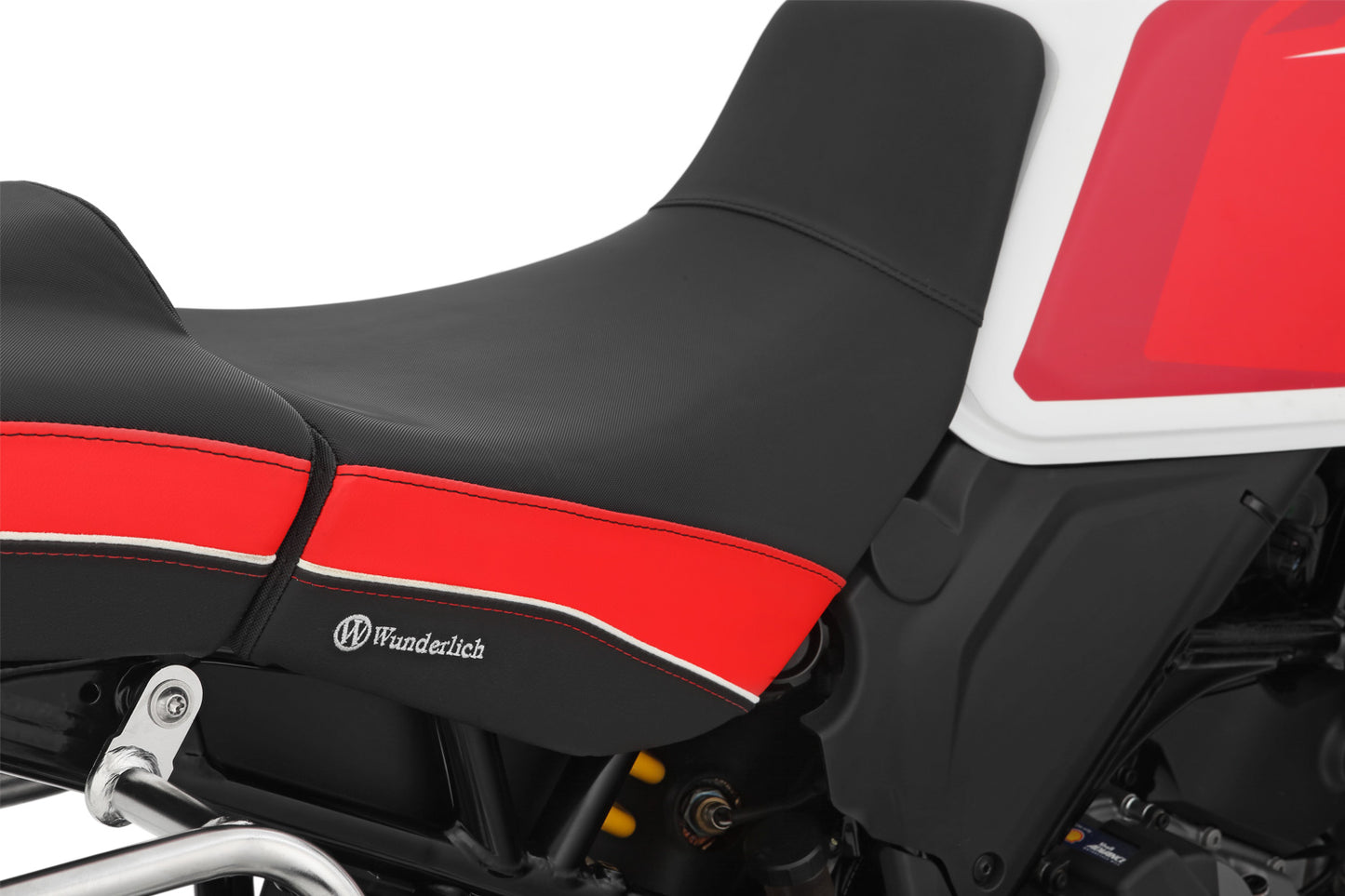 rider seat AKTIVKOMFORT - black-red - standard