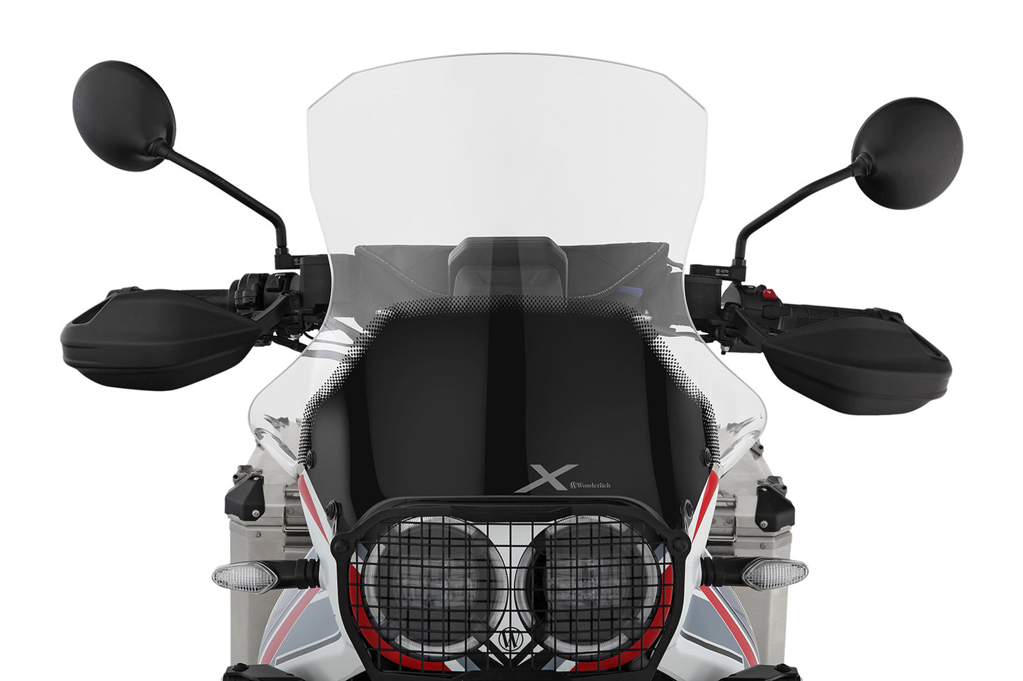 MARATHON windshield - For models with original enduro handguards - clear