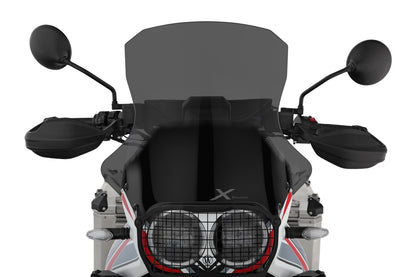 Wunderlich MARATHON windshield - For models with original enduro handguards - smoked grey