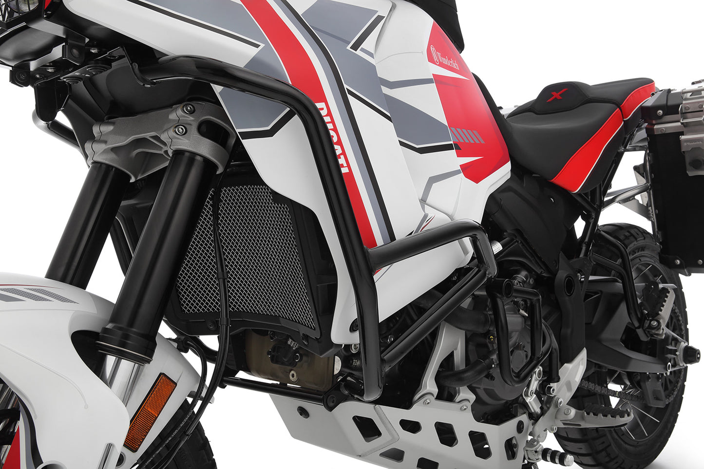 fairing protection bar - black - For models with Offroad engine protection