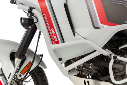 fairing protection bar - white - For models with Standard engine protection