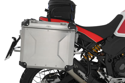 Wunderlich case set EXTREME - slimline - without lock cylinder - silver