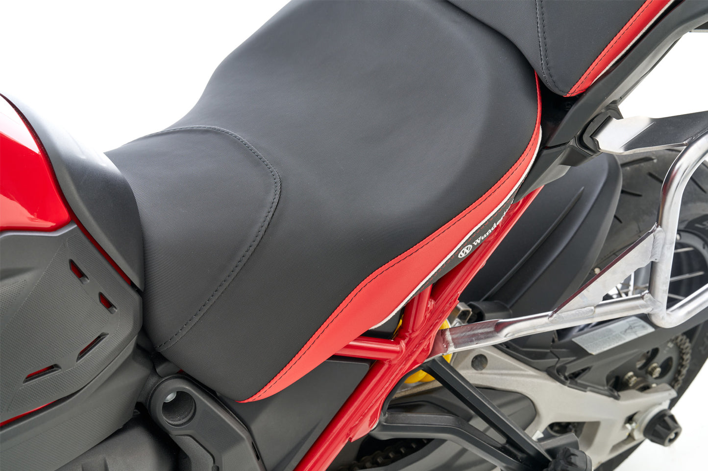 rider seat AKTIVKOMFORT - black-red - low