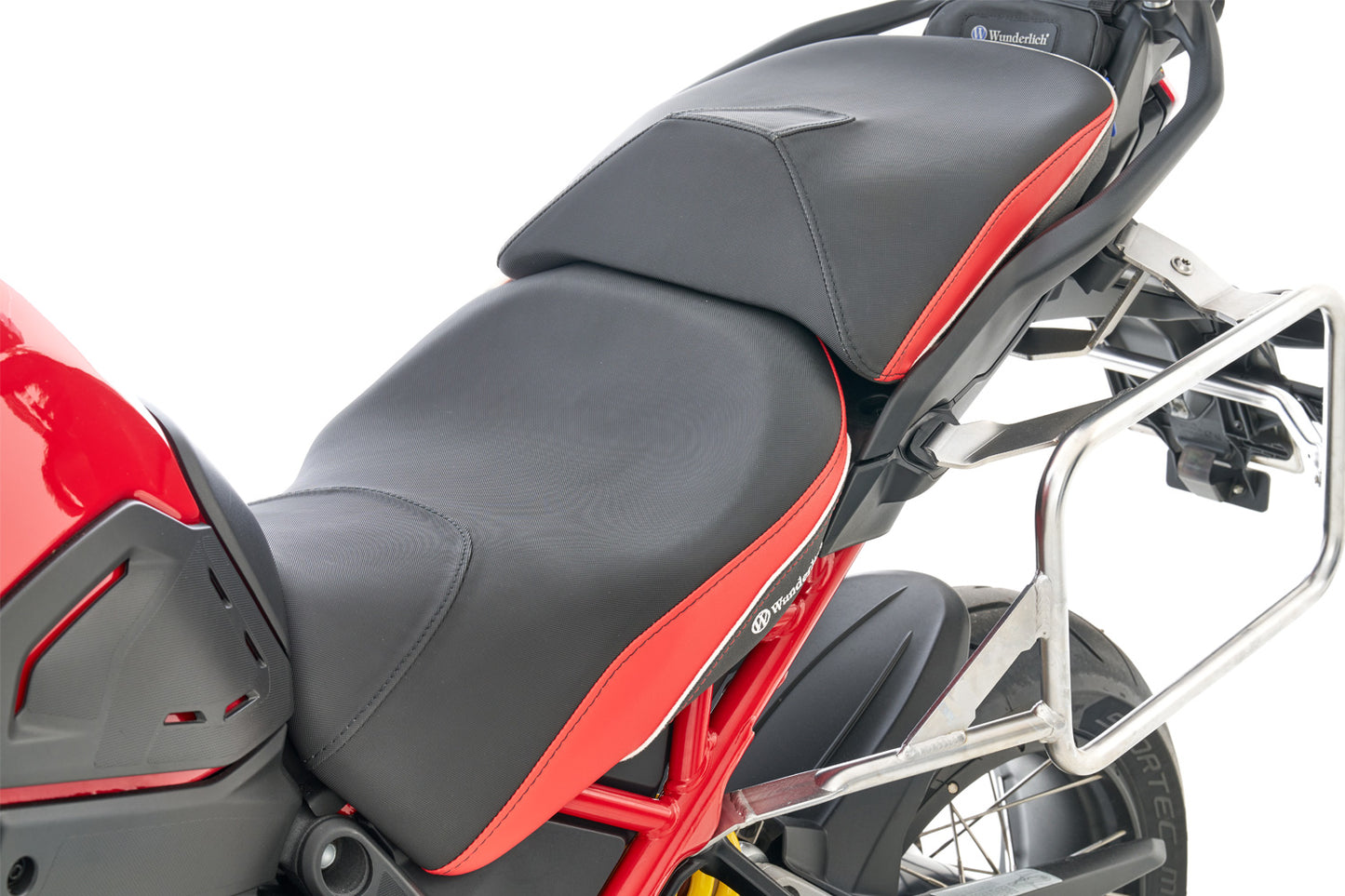 rider seat AKTIVKOMFORT - black-red - low