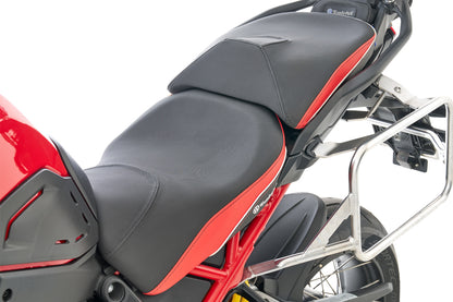 rider seat AKTIVKOMFORT - black-red - low