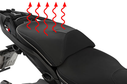 Heated Passenger Seat AKTIVKOMFORT Multistrada V4 - black
