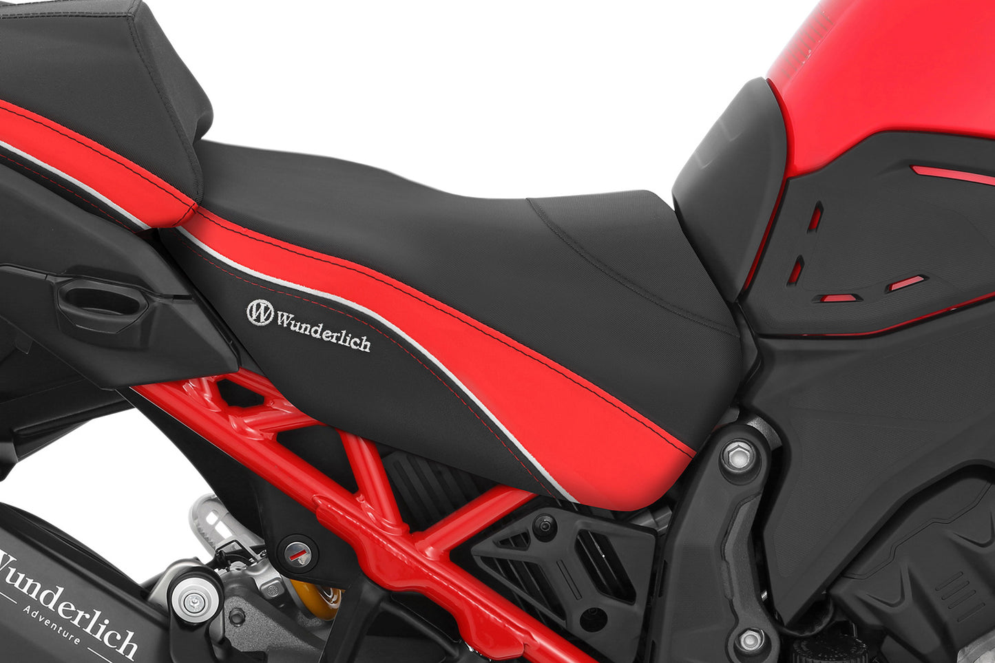 rider seat AKTIVKOMFORT - black-red - standard