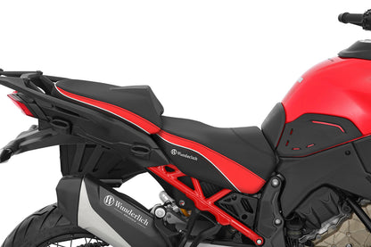 rider seat AKTIVKOMFORT - black-red - standard
