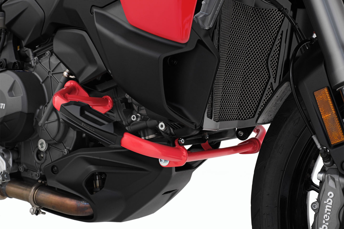Engine Protection Bar GUARD Multistrada V2 - red