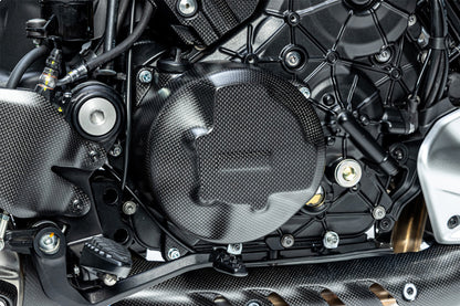 Ilmberger Clutch Cover Guard Multistrada V4 - carbon - matt