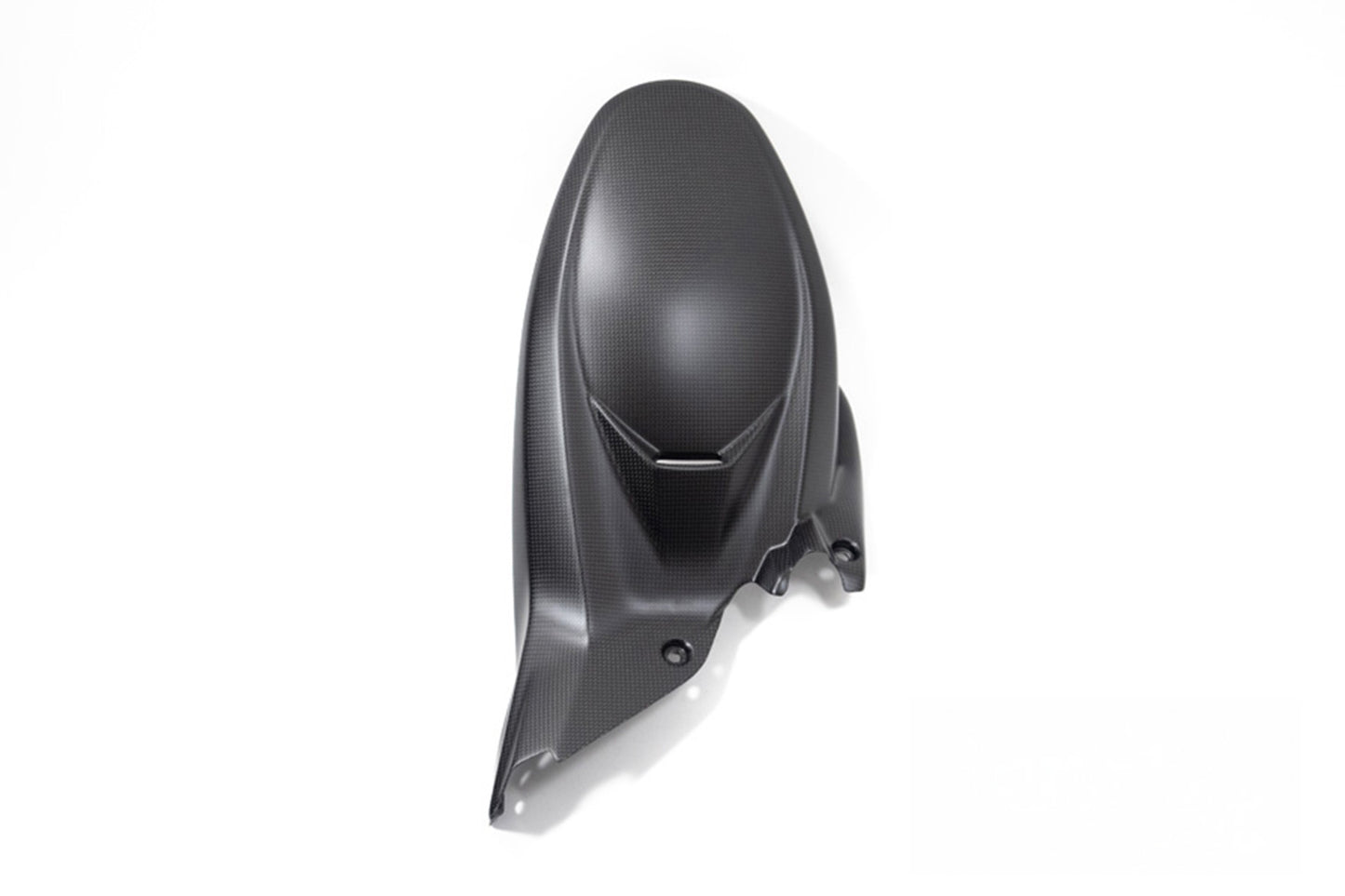 Ilmberger Mudguard with Brake Line Cover Multistrada V4 Pikes Peak - rear - carbon - matt