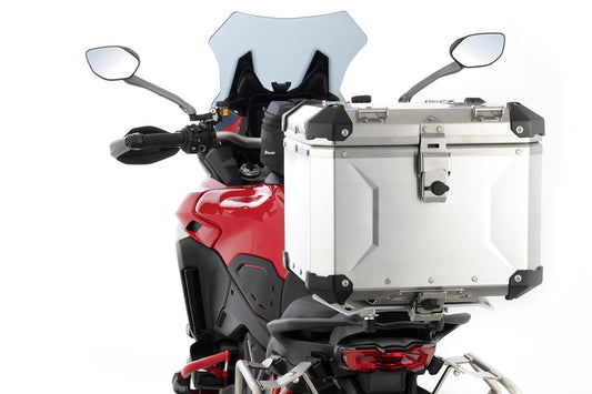 EXTREME top case - regular - without lock cylinder - silver