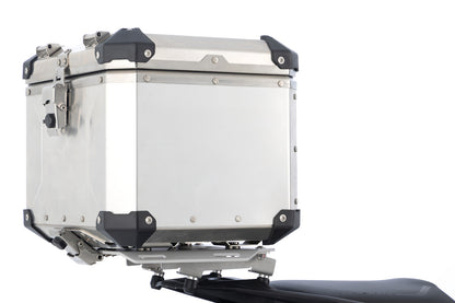 EXTREME top case - regular - without lock cylinder - silver