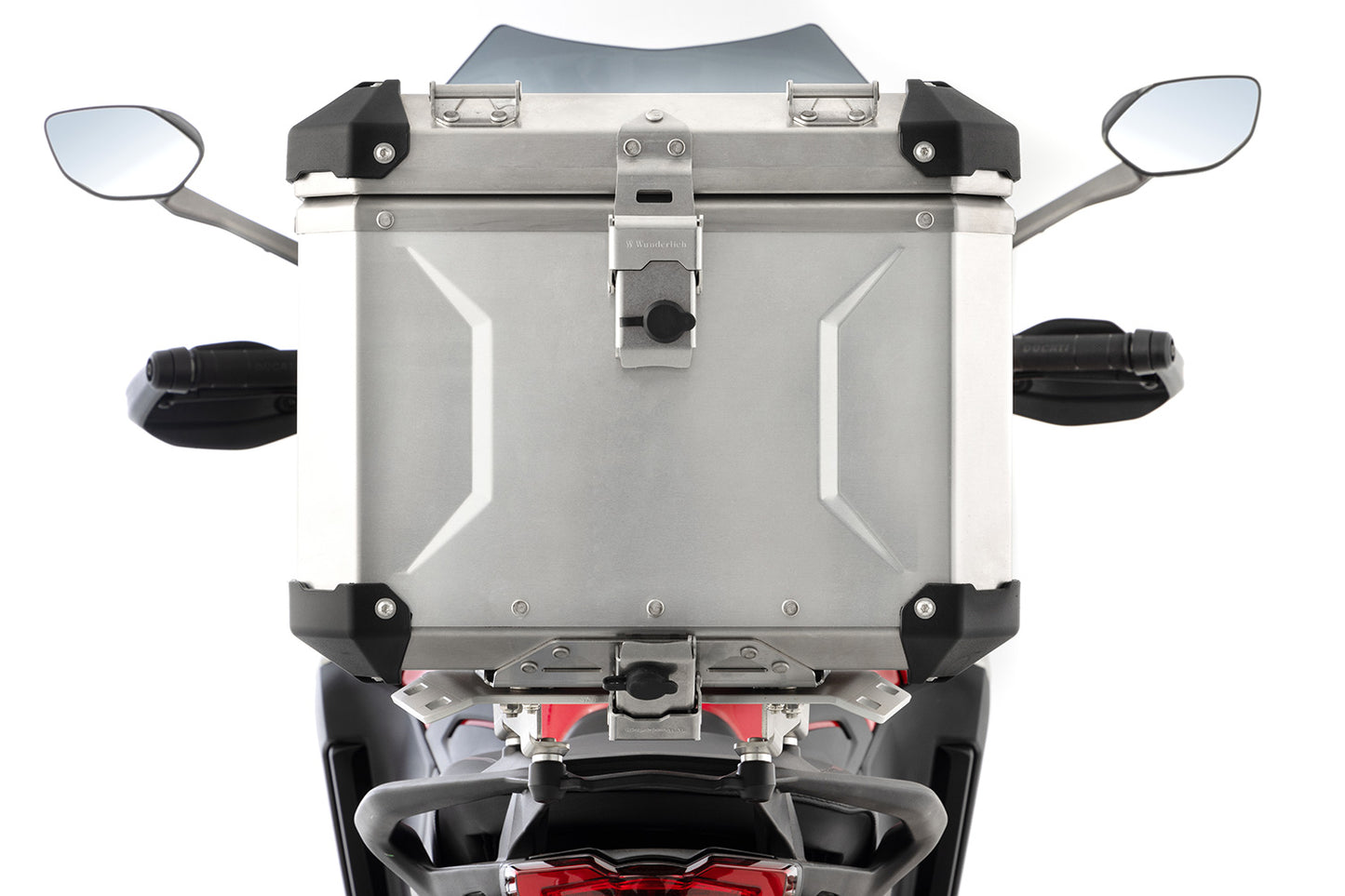 EXTREME top case - regular - without lock cylinder - silver