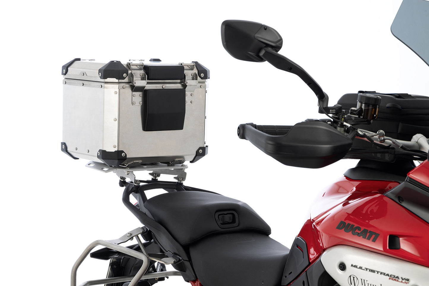 EXTREME top case - regular - without lock cylinder - silver