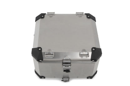 EXTREME top case - regular - without lock cylinder - silver