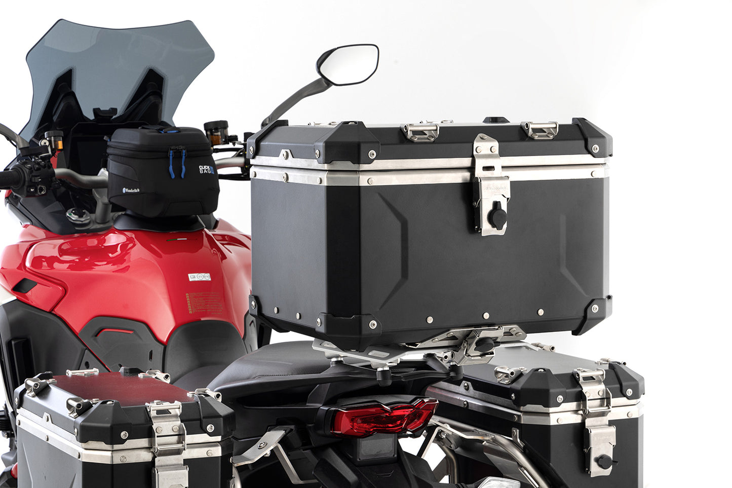 Topcase EXTREME maXLine - without lock cylinder - black