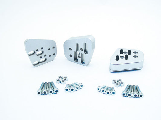 VarioErgo handlebar riser - silver