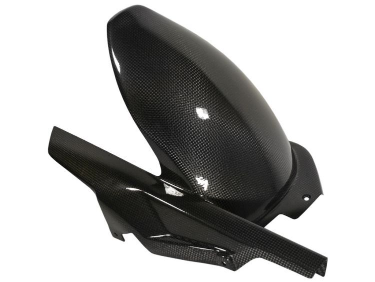 Rear hugger | chain guard - carbon