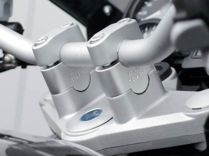 Wunderlich Handlebar risers - silver