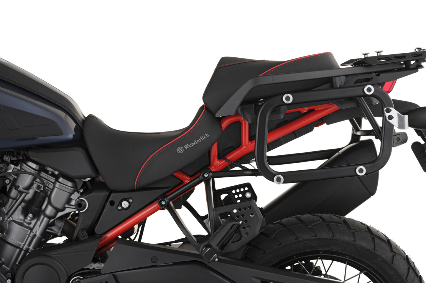 Wunderlich AKTIVKOMFORT rider seat Pan America 1250 - standard - black-red