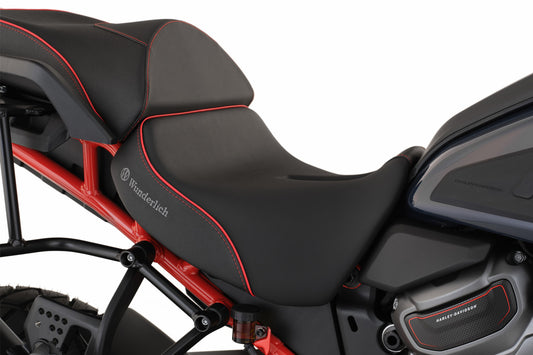 Wunderlich AKTIVKOMFORT rider seat - high - black-red