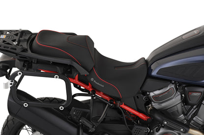 Wunderlich AKTIVKOMFORT rider seat - high - black-red