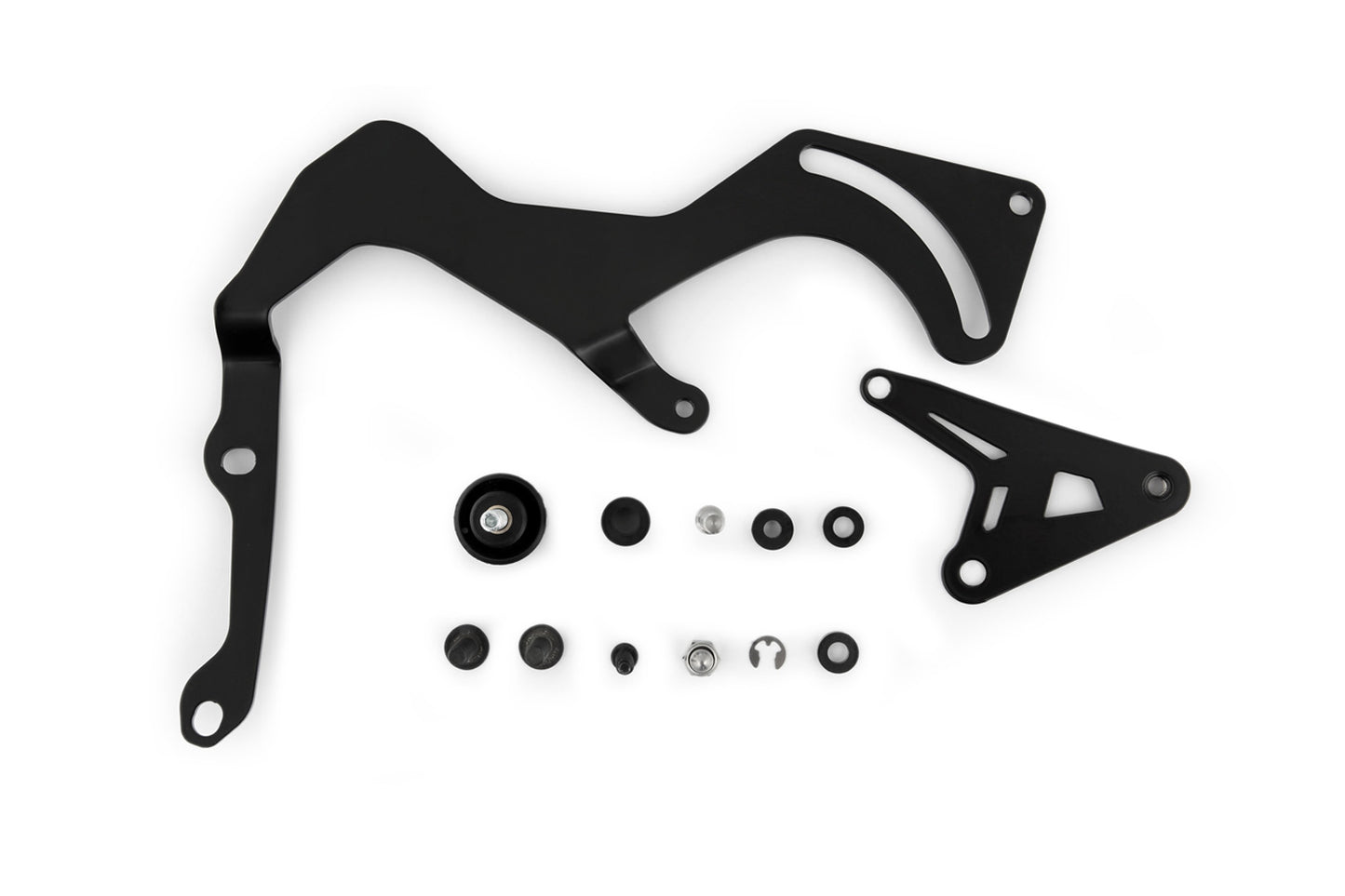 Windshield reinforcement for orig or accessory windshield - right - black