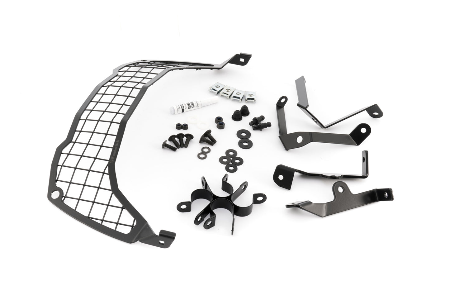 Wunderlich headlight protection grill, foldable