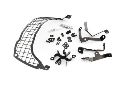 Wunderlich headlight protection grill, foldable