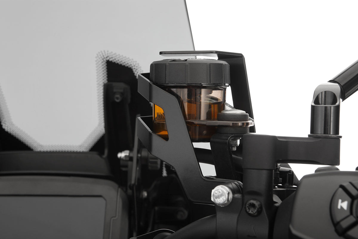 Brake fluid reservoir guard Pan America 1250 - front - black