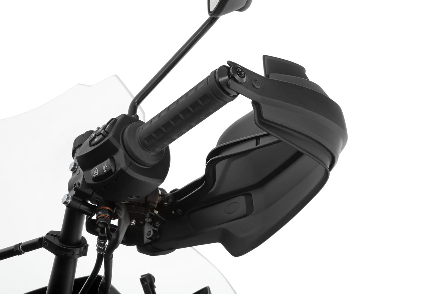 Wunderlich Hand guard extension ERGO - black