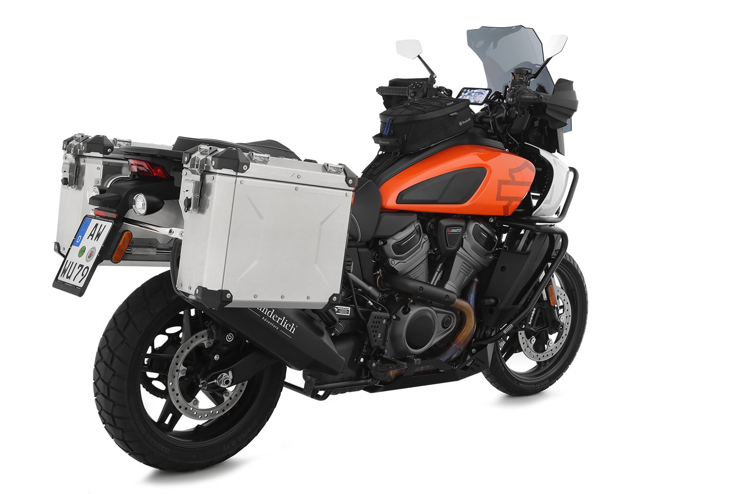 Wunderlich case set EXTREME - slimline - without lock cylinder