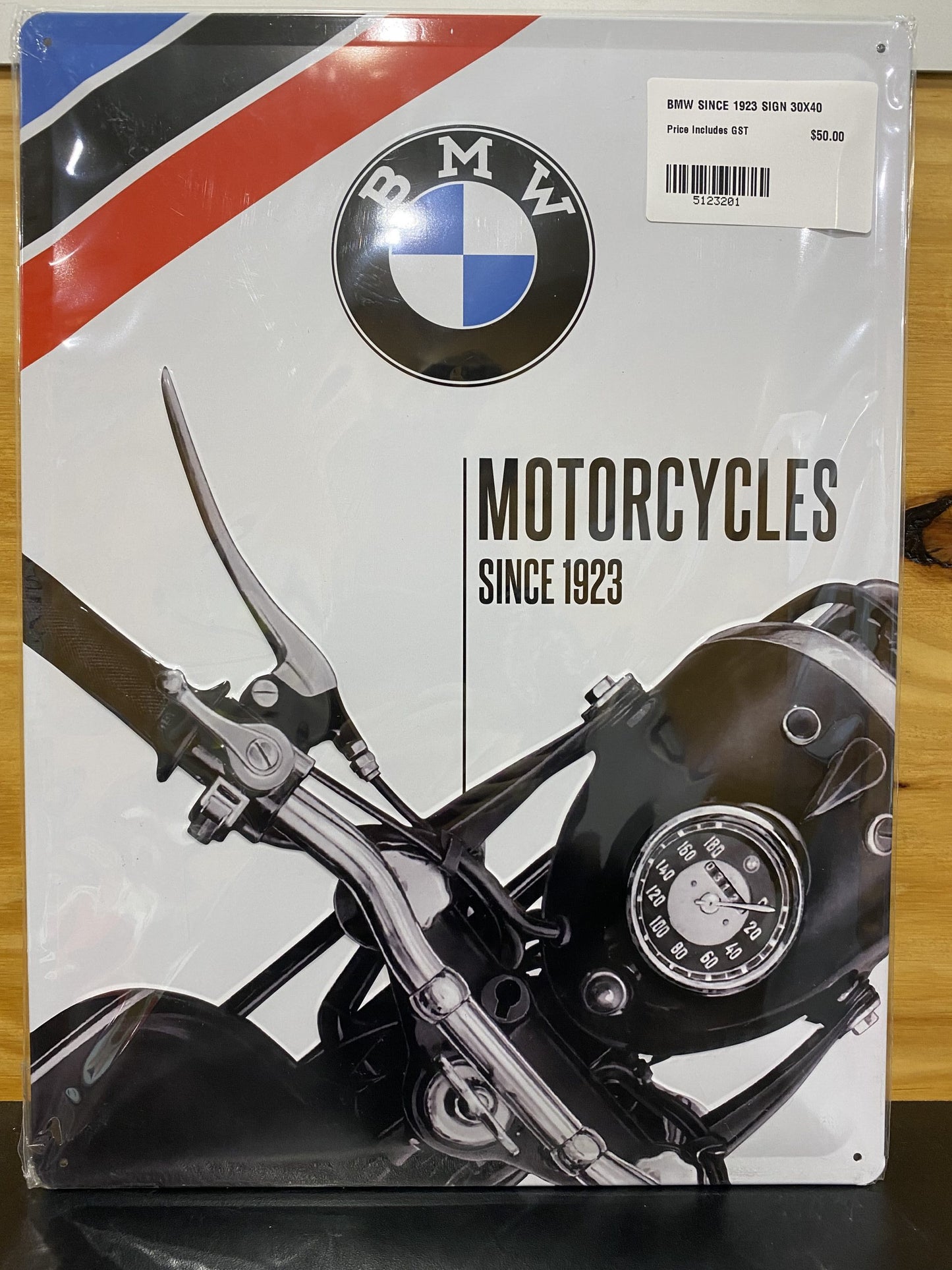 BMW Since 1923 sign 30 x 40cm – Nostalgic-Art