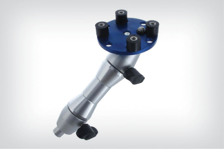 Navigation support MultiPod VARIO with carrier plate incl.silentblocks - silver