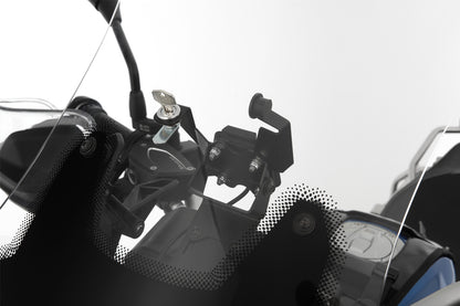 Wunderlich navigation security kit for Garmin Zumo XT - black