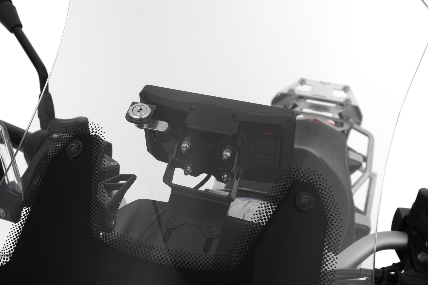 Wunderlich navigation security kit for Garmin Zumo XT - black