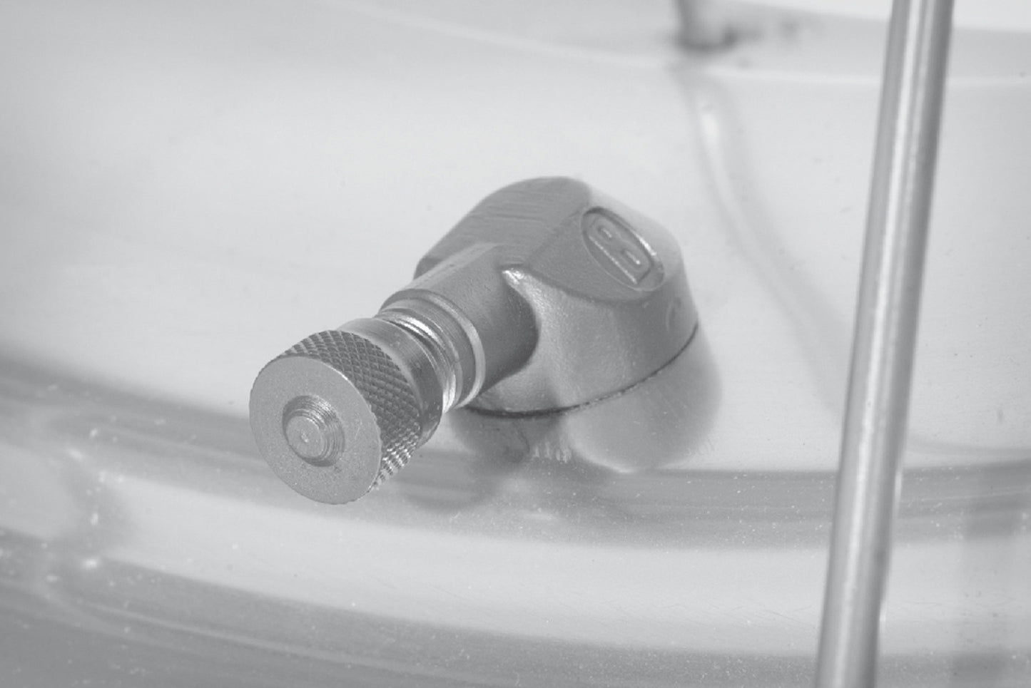 Wunderlich angle valve - silver - Piece