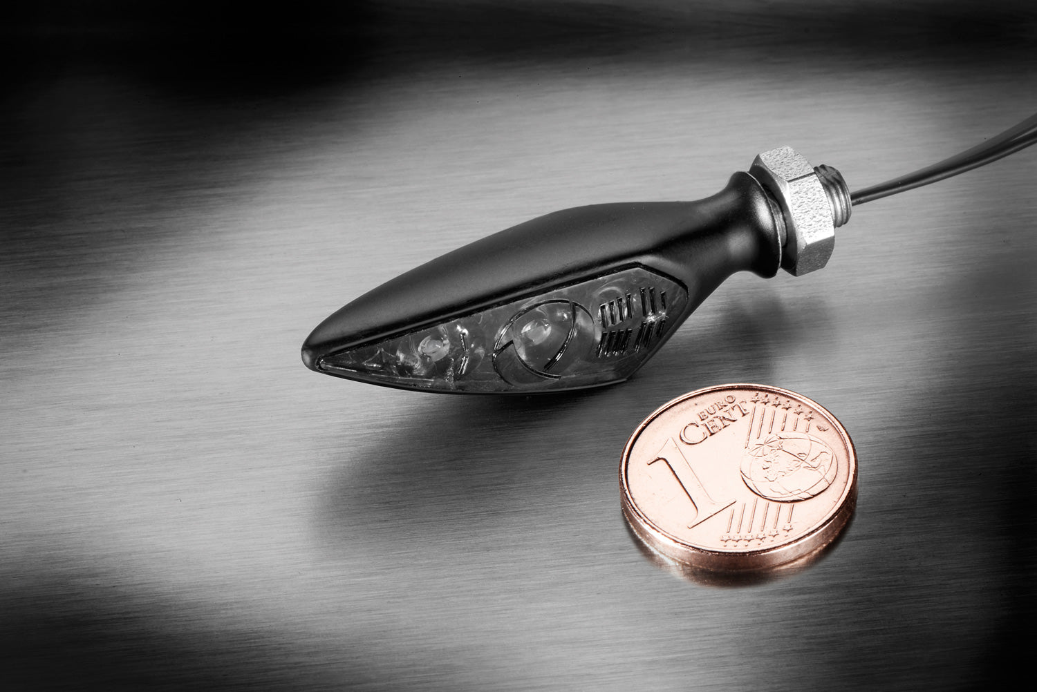 Kellermann Rhombus S Dark indicator - black - FR/RL - front right / rear left