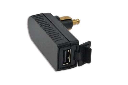 BAAS USB angle plug adapter - black