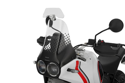 Wunderlich windshield extension VARIO-ERGO+ - silver