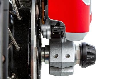 Wunderlich ABS Sensor Guard - Front Wheel - black