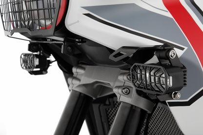 Wunderlich LED Auxillary headlight MICROFLOOTER 3.0 - black - for vehicle mounting