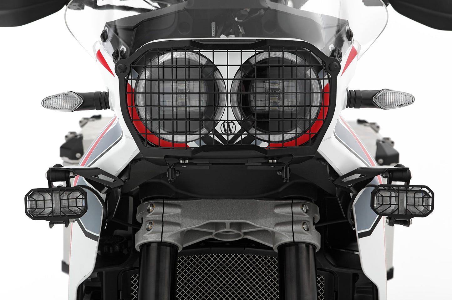 Wunderlich LED Auxillary headlight MICROFLOOTER 3.0 - black - for vehicle mounting