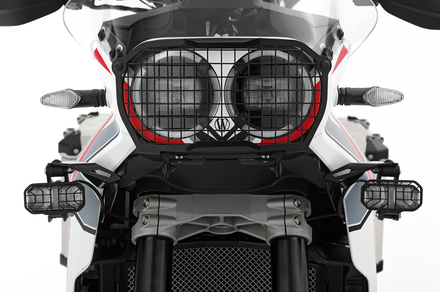 Wunderlich LED Auxillary headlight MICROFLOOTER 3.0 - black - for vehicle mounting