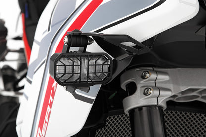 Wunderlich LED Auxillary headlight MICROFLOOTER 3.0 - black - for vehicle mounting